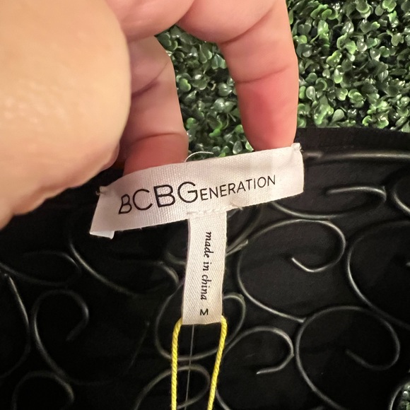 BCBG Generation, black and white dress, NWT, M - Picture 3 of 6